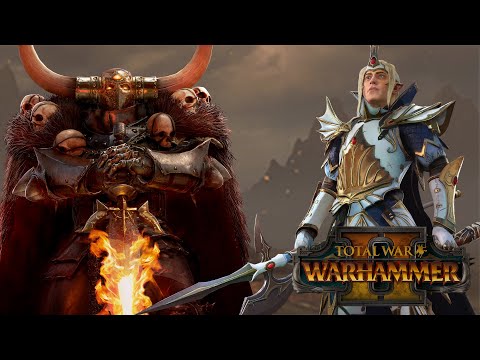ARCHAON vs IMRIK - Warriors of Chaos vs High Elves // Total War: Warhammer II Online Battle