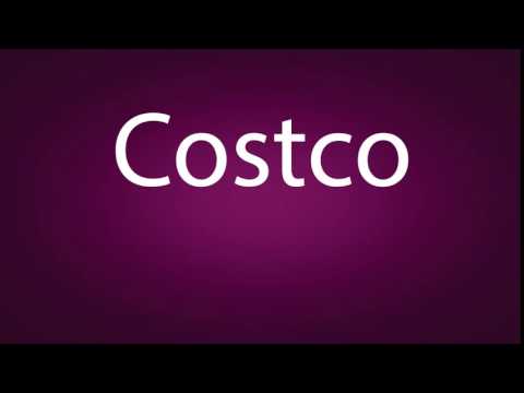 How to pronounce Costco