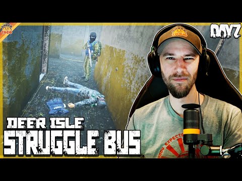 chocoTaco Can't Even Make it 100 Meters Outside His Base - DayZ Deer Isle Gameplay