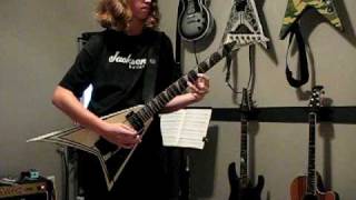 preview picture of video 'Randy Rhoads Spotlight Solo Cover'