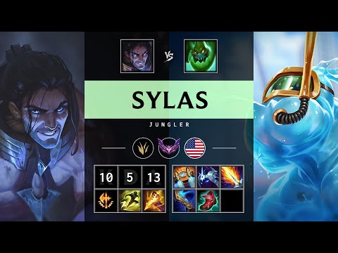 Sylas Jungle vs Zac - NA Master Patch 25.13