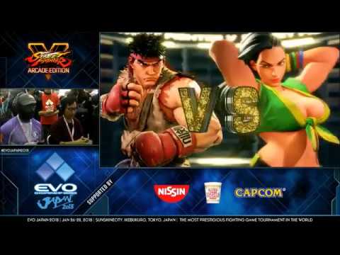 Evo Japan 2018 SFV AE - Laezax (Ryu) vs Will2Pac (Laura)