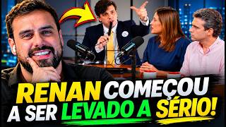 JORNALISTAS FICAM SEM REAÇÃO c/ AVANÇO de RENAN SANTOS!