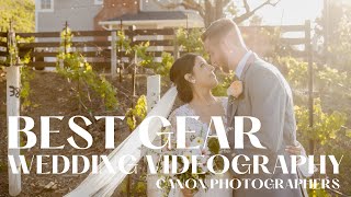Essential Gear for Wedding Videographers: Our Top Picks