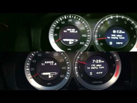 2012 Volvo S60 T6 AWD Polestar Tune Before and After 0-60