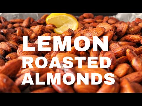 LEMON ROASTED ALMONDS