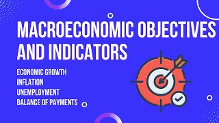 Macroeconomic objectives and indicators