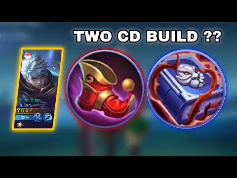 JULIAN NO COOLDOWN BUILD MOBILE LEGENDS | GAMEPLAY JULIAN MIDLANER MLBB