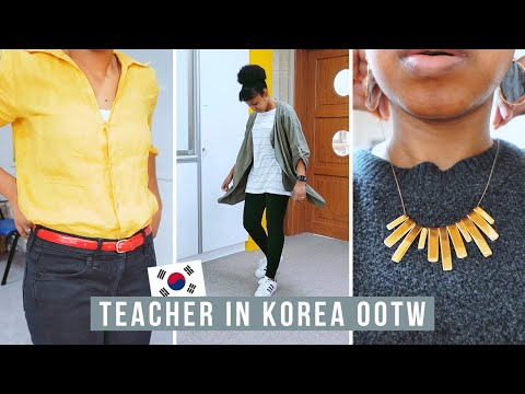 TEACHING IN KOREA // How to dress + what I wear to work