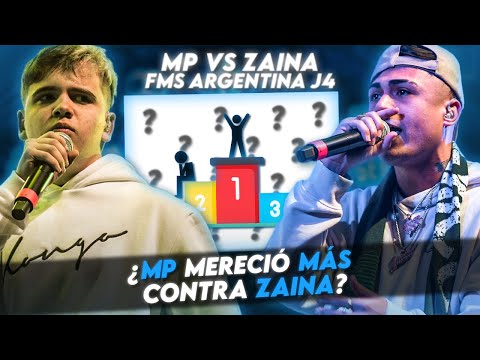 ¿MP MERECIÓ MÁS CONTRA ZAINA? | MP VS ZAINA FMS ARGENTINA J4