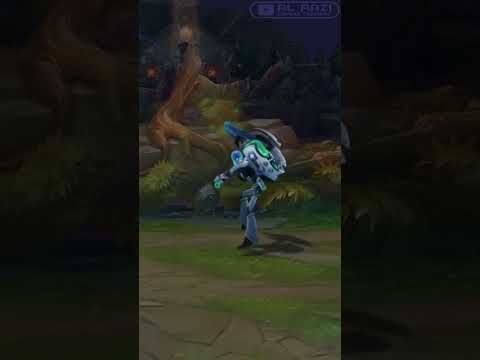 Astronaut Singed | Emotes, Dance, & Death Animation - League of Legends