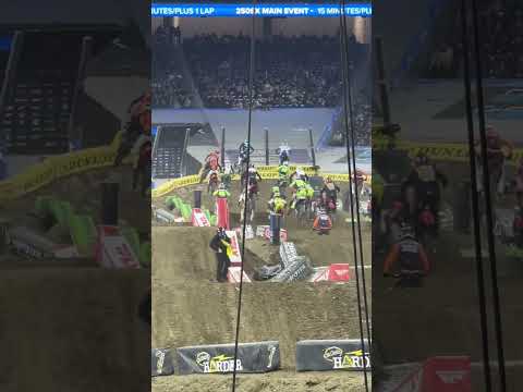 Detroit Supercross 250SX Main Event Holeshot