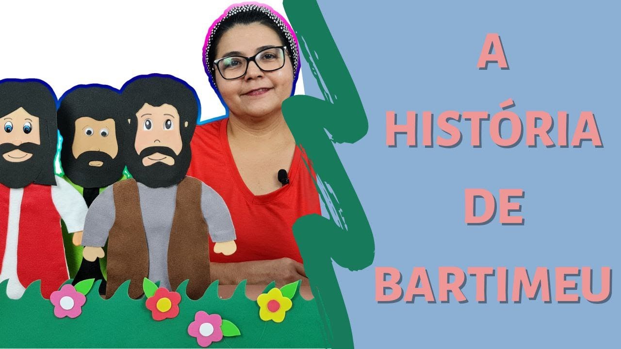 O cego Bartimeu - História Bíblica Infantil.