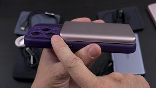 Baseus Picogo Power Bank Ultra Slim 5000mAh Carregador Portátil MagSafe 5000mAh e 10000mAh Qi2 15W