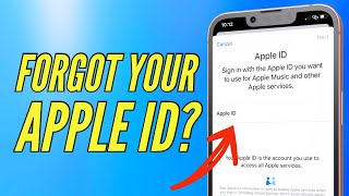How To Find Apple ID Without iPhone I Forgot My Apple ID!  [ EASY TRICK ]