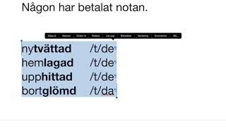 Vad är Presens och Perfekt Particip? - Grammatik för dig som vill lära dig svenska