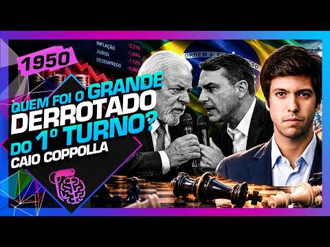 QUEM FOI O GRANDE DERROTADO DO 1º TURNO? CAIO COPOLLA – Inteligência Ltda. Podcast #1950