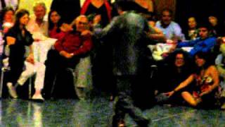 TangoMaratón Chile, María del Carmen "La Turca" y Jorge Dispari, Milonga