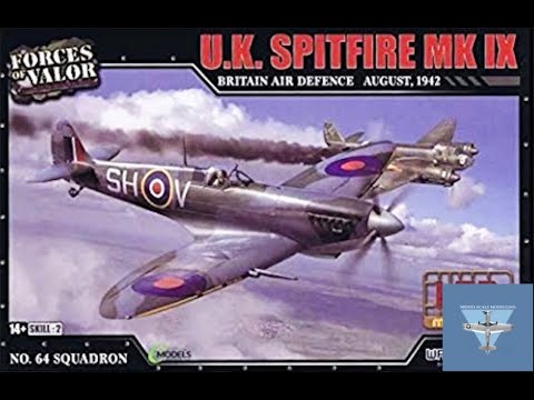 Forces of Valour Spitfire Mk.IX 1/72 - Unboxing and Build (Part 1)