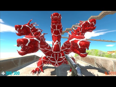 FPS DEATH CLIMB with ALL WEAPONS - Animal Revolt Battle Simulator