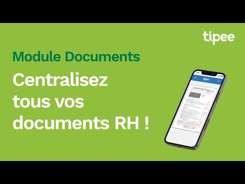 tipee | Centralisez tous vos documents RH