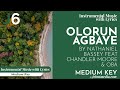 Nathaniel Bassey | Olorun Agbaye Instrumental Music with Lyrics Medium Key