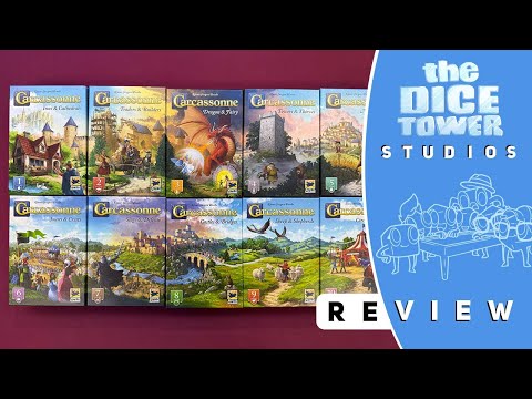 Ten Carcassonne Expansions Review: Your Carc is Worse Than Your Bite