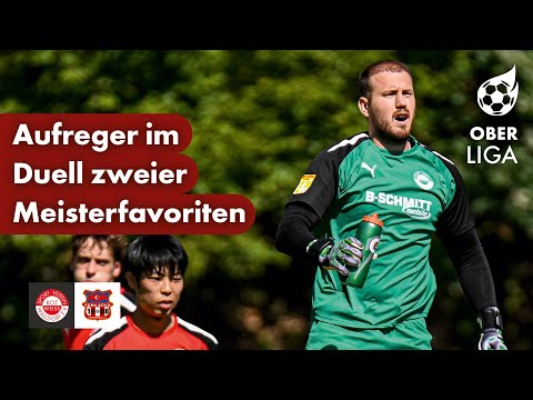 Aufreger im Mitfavoriten-Duell | RW Walldorf vs. Türk Gücü Friedberg | Fußball-Oberliga-Highlights