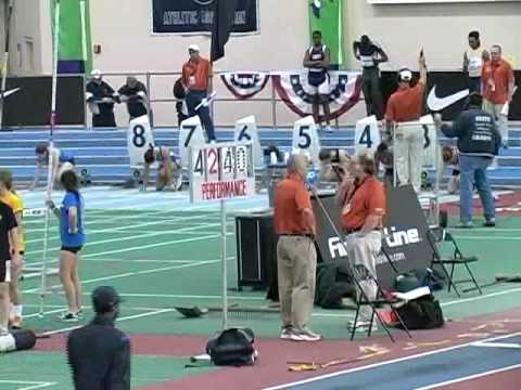 IAMSPORT 2009 Nike Indoor Nationals Girls 60m Hurdles Heat 8