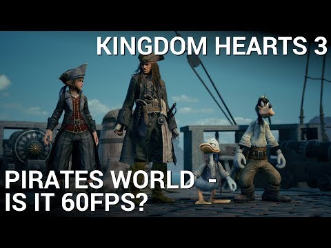 Kingdom Hearts 3 Performance Analysis - Can The Caribbean Maintain 60fps on PlayStation 4 Pro?