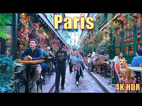 Paris, France 🇫🇷 Paris Walking Tour 4K HDR_ Luxembourg Gardens to Saint-Germain-des-Prés
