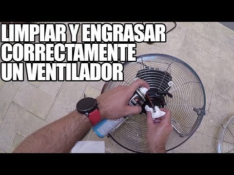HOW TO CLEAN AND LUBRICATE A FAN to Keep It Working Properly for Years | Maintenance