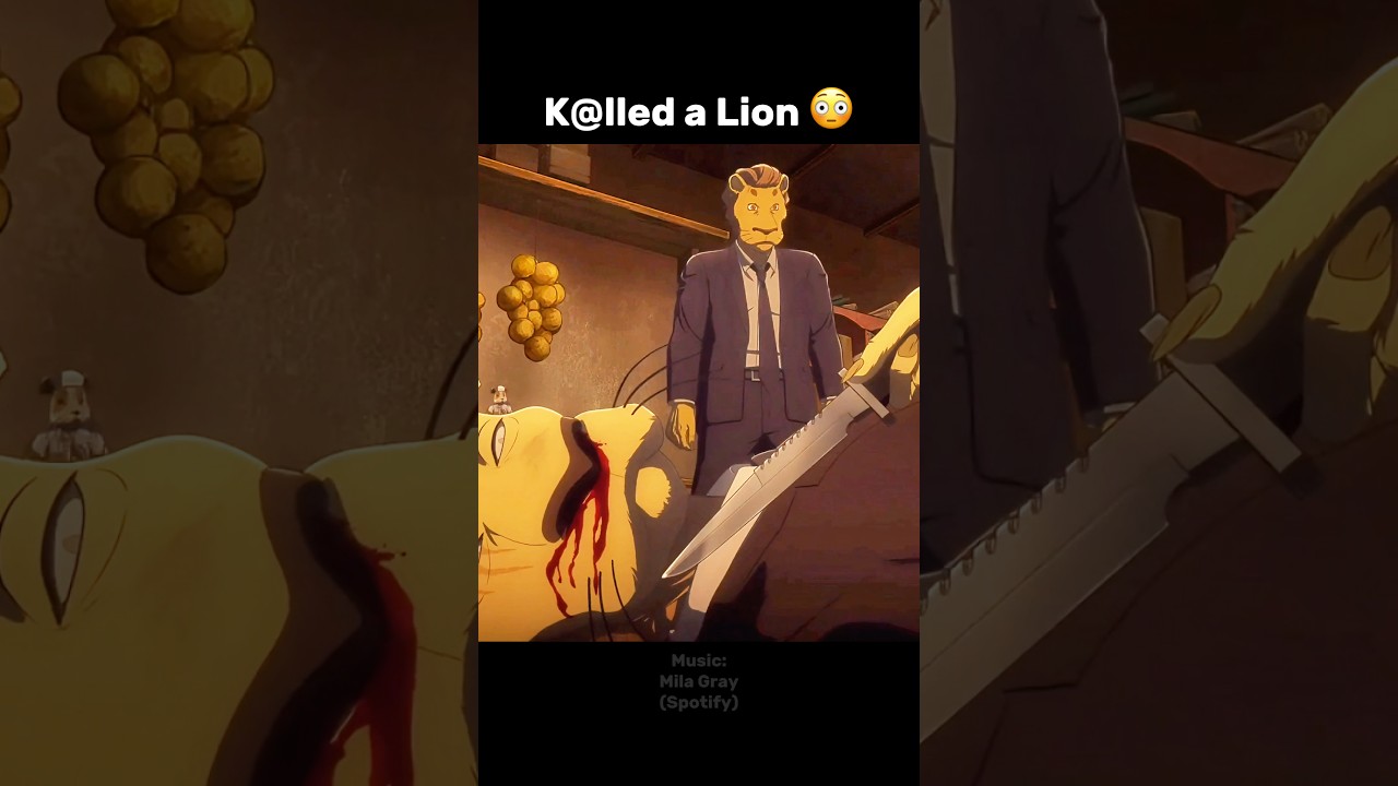 Shishigumi's New Boss 🐆 #anime #beastars