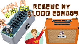 Video thumbnail for The Eno Music-EX EQ7 Pedal. Petite and Powerful tone sculpting? Clean up muddy amps, focus sustain. by Double D guitar
