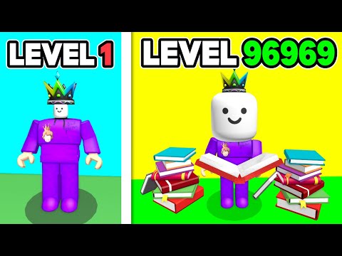 I GAIN 96,969 BRAIN CELLS To Get The HIGHEST IQ On Roblox