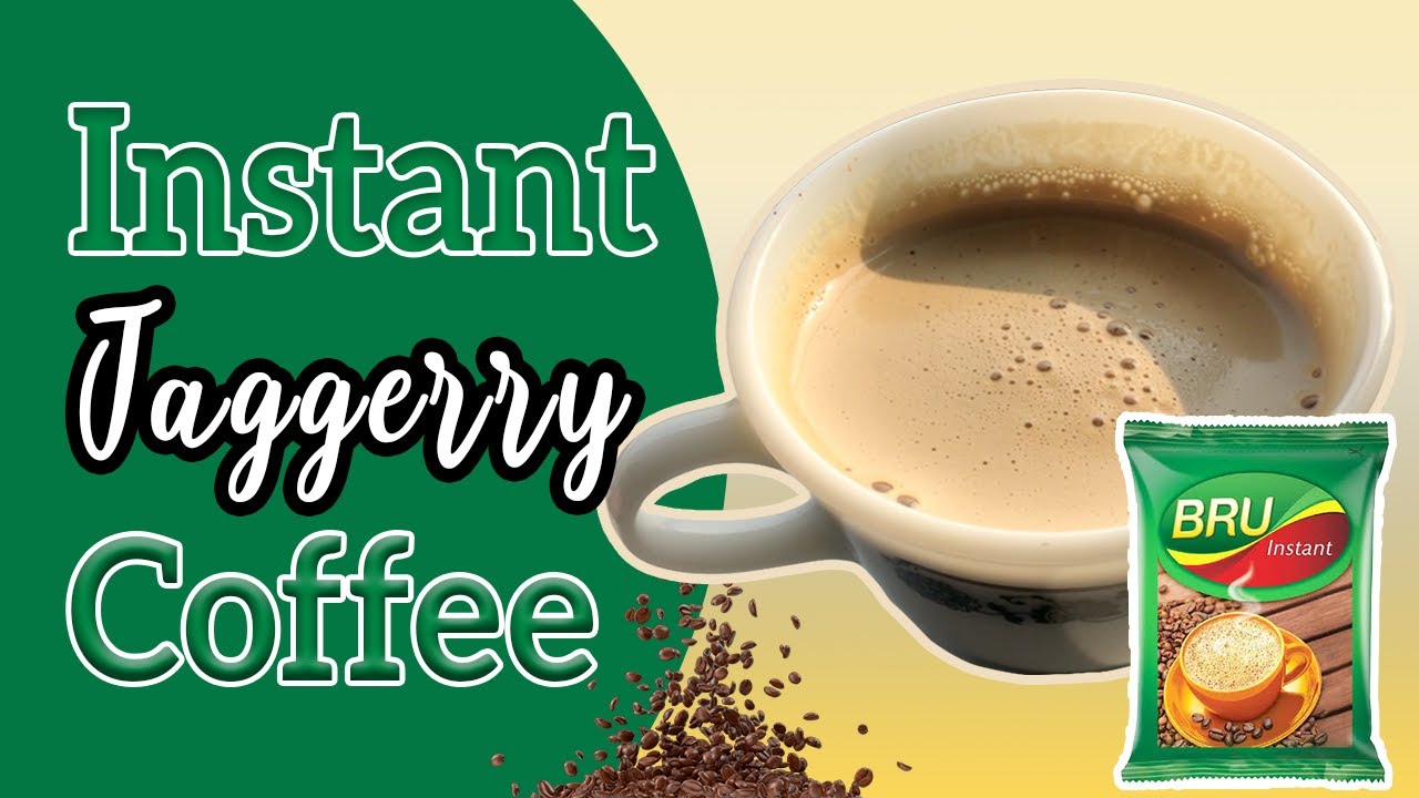 🤤Instant Coffee with Jaggery (No Sugar)! DELICIOUS