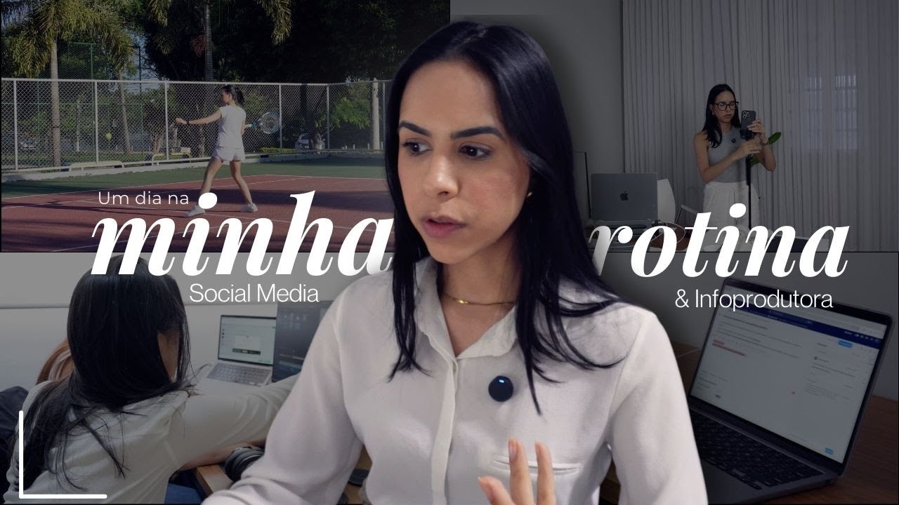 Minha ROTINA de SOCIAL MEDIA & INFOPRODUTORA  | como funciona nosso trabalho, na prática.