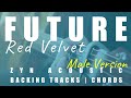 FUTURE (Male Key) - Red Velvet | 미래 Start Up OST  | Acoustic Karaoke | Chords