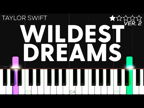 Taylor Swift - Wildest Dreams | EASY Piano Tutorial