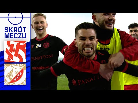 ŁKS - WIDZEW | SKRÓT | DEBIUT GIKIEWICZA! GOL W 92. MINUCIE! | Ekstraklasa 2023/24 | 21. kolejka
