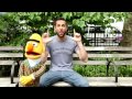 A Lovely Sunny Day Zachary Levi And Bert From Sesame Street Mashable