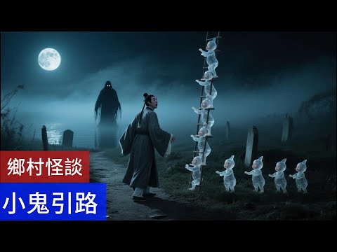 深夜書生遇鬼打牆，水鬼竟是死去鄰居！結局讓人淚目&hellip; #民間鬼故事 #靈異事件 #驚悚故事 #暖心結局 #鬼故事