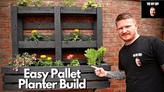 How To Turn Pallets Into Modern Garden Planters - This Costs Almost Nothing!