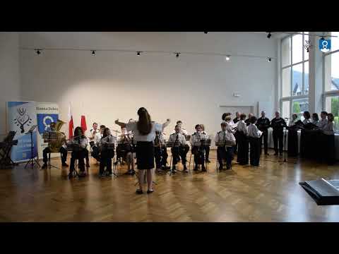 Marsz polonia - Orkiestra Dęta OSP Dobra, chór BelCanto
