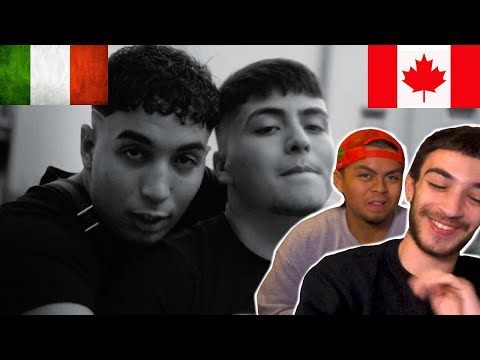 CANADIANS REACT TO ITALIAN RAP - RM4E – Vale Pain, Neima Ezza – Amico Mio (FreeBene) prod. Nko
