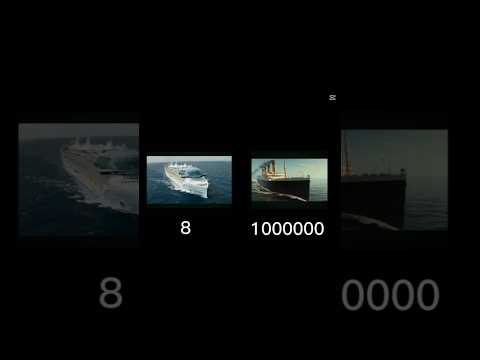 I con of the sea vs Rms titanic #shorts #rmstitanic #iconoftheseas #ships