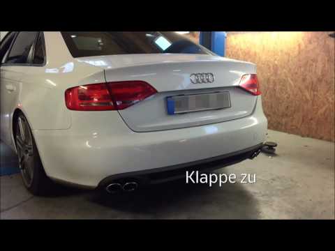Underground Exhaust Audi A4 2,0 TFSI Stage 3 Klappenauspuff Turbo S4