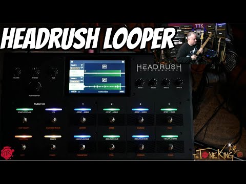 The BIGGEST Looper Pedal on the Market - Headrush Looperboard - Demo & Overview