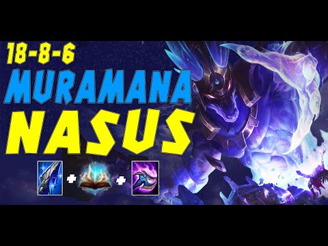 This Muramana Nasus Build Is Disrespectful | Season 10 Nasus Gameplay |