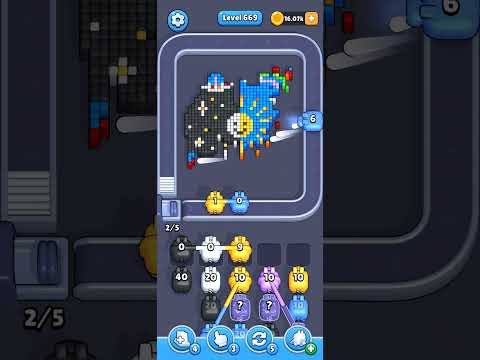 Pixel Flow Level 669 Walkthrough